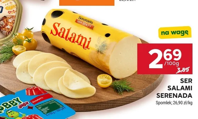 Ser Salami Serenada promocja w Stokrotka