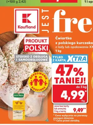 Ćwiartka z polskiego kurczaka promocja w Kaufland