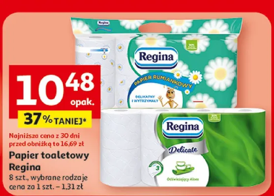 Papier toaletowy jasmin blossom Zewa deluxe promocja w Auchan
