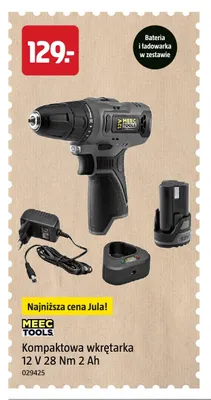 Kompaktowa wkrętarka Meec Tools promocja w Jula