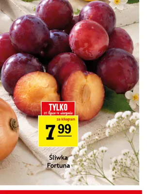 Śliwka Fortuna promocja w Gram Market