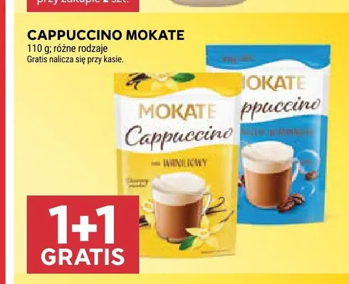 Cappuccino Mokate Waniliowe promocja w Stokrotka