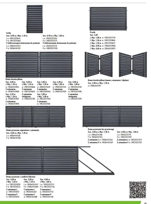 Ogrodzenia Polbram, strona 22 promocja w Leroy Merlin