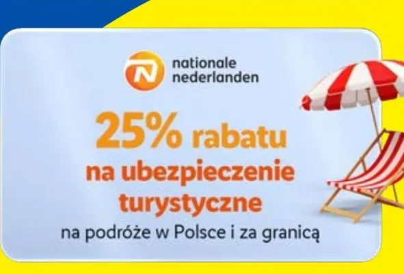 Ubezpieczenie turystyczne Nationale-Nederlanden promocja w Lidl