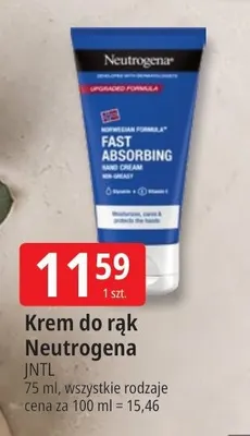Krem do rąk Neutrogena promocja w Leclerc