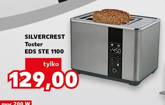 Toster Eds Ste 1100 Silvercrest promocja w Kaufland