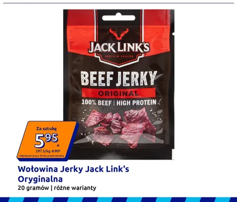 Wołowina Jerky Jack Link's oryginalna promocja w Action