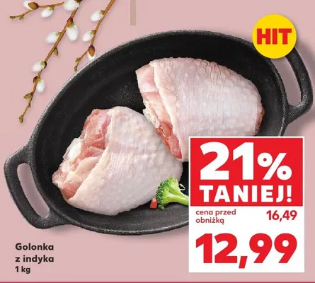 Golonka z indyka promocja w Kaufland