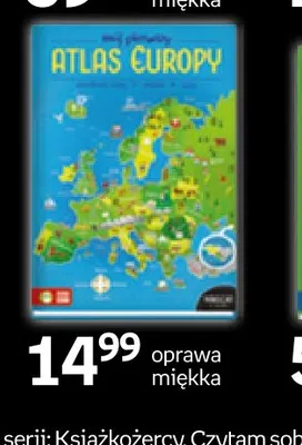 Książka Atlas Europy oprawa miękka promocja w Empik
