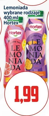 Lemoniada Hortex Pinky Sun promocja w Kupiec