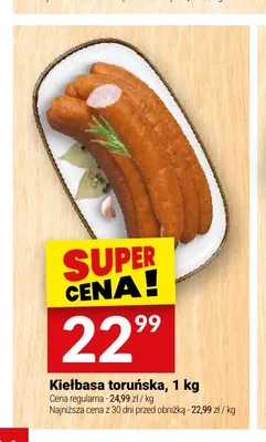 Kiełbasa toruńska promocja w Twój Market