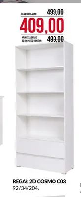 Regał 2D Cosmo C03 promocja w Abra Meble