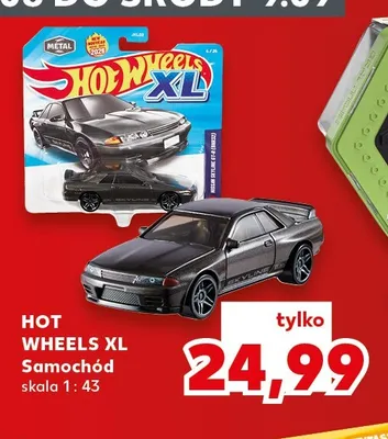 Samochód Hot Wheels XL skala 1:43 promocja w Kaufland