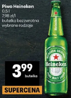 Piwo Heineken promocja w Delikatesy Centrum