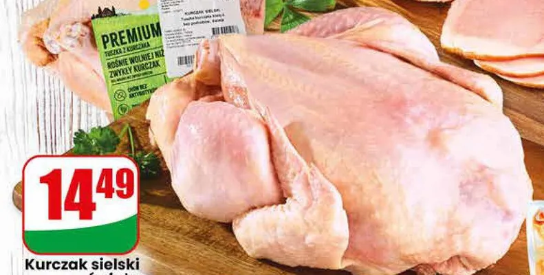Kurczak sielski świeży promocja w Dino