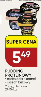 Pudding proteinowy Ehrmann karmel promocja w Chata Polska