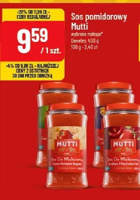 Sos pomidorowy promocja w POLOmarket