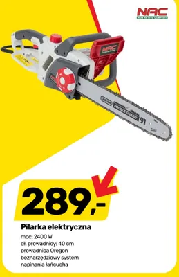 Pilarka elektryczna Nac promocja w Bricomarche