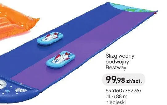 Ślizg wodny podwójny  promocja w Castorama