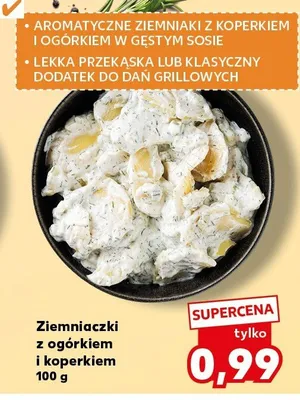 Ziemniaczki z ogórkiem i koperkiem promocja w Kaufland