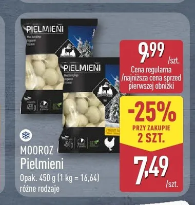 Pielmieni Mooroz promocja w Aldi