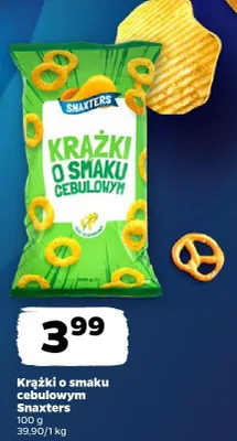 Krążki o smaku cebulowym promocja w Netto