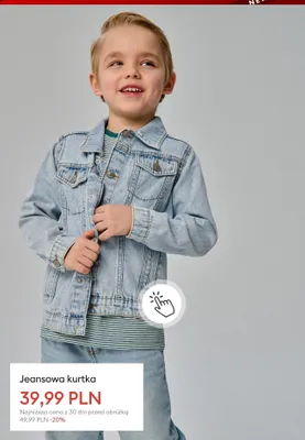 Kurtka jeansowa promocja w Sinsay
