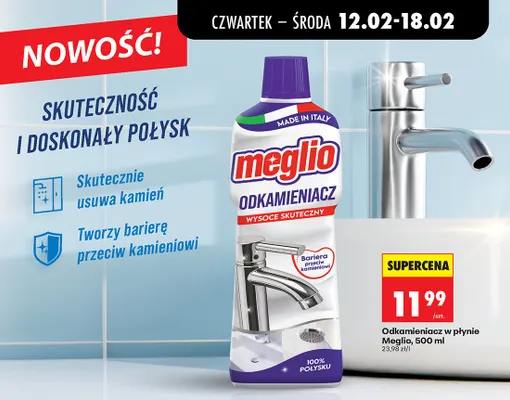 Odkamieniacz w płynie promocja w Biedronka