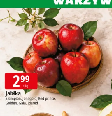 Jabłka Golden promocja w Leclerc