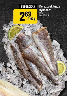 Morszczuk tusza Rybhand promocja w POLOmarket