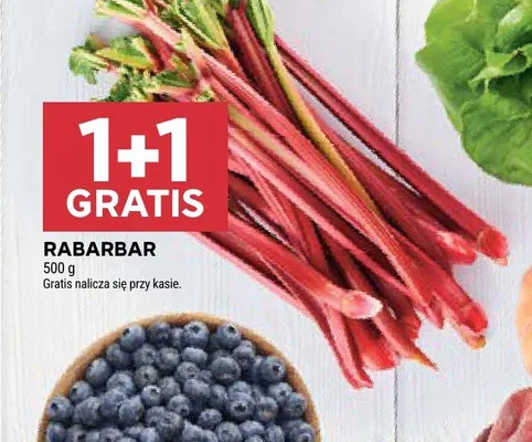 Rabarbar promocja w Stokrotka