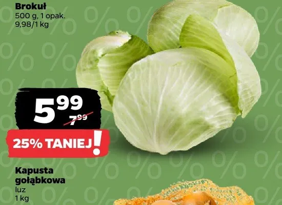 Brokuł promocja w Netto