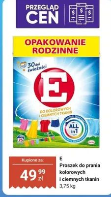 Proszek do prania do kolorowych i ciemnych tkanin promocja w Dino
