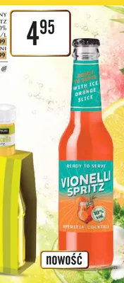 Napój winny aromatyzowany Vionelli Spritz promocja w Dino