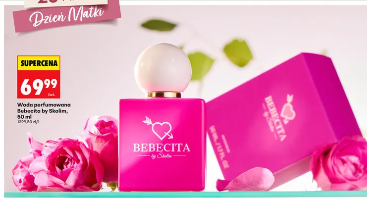 Woda perfumowana Bebecita by Skolim promocja w Biedronka