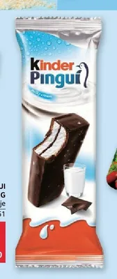 Baton mleczny Kinder Pingui promocja w Selgros