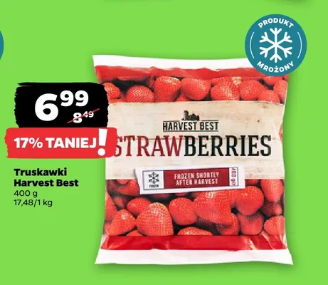 Truskawki Harvest Best promocja w Netto