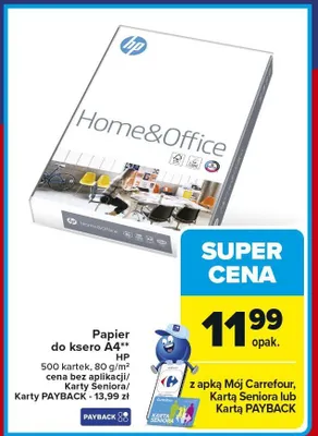 Papier do ksero A4 promocja w Carrefour Market