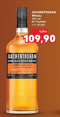 Whisky Single Malt Scotch Whisky American Oak promocja w Kaufland