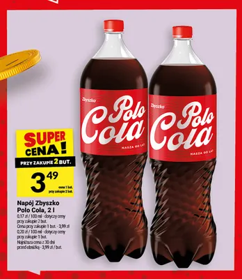 Napój Zbyszko Polo Cola promocja w Twój Market