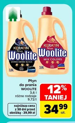Płyn do prania Woolite promocja w Carrefour Market