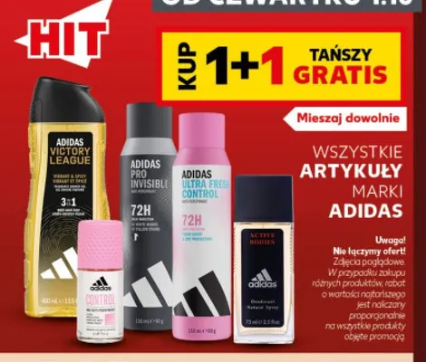 Artykuły marki Adidas promocja w Kaufland