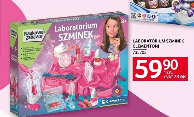 Laboratorium szminek Clementoni promocja w Selgros