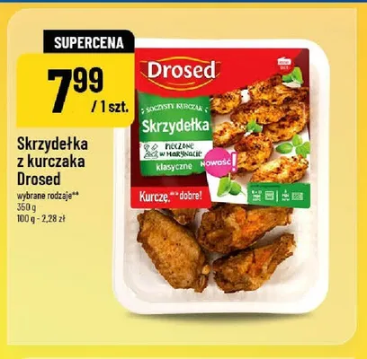 Skrzydełka z kurczaka pieczone w marynacie klasyczne Drosed promocja w POLOmarket
