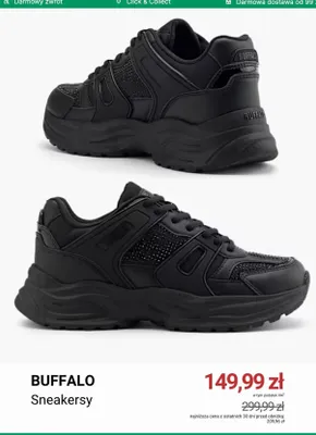 Sneakersy Buffalo promocja w Deichmann