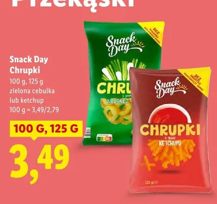 Chrupki ketchup promocja w Lidl