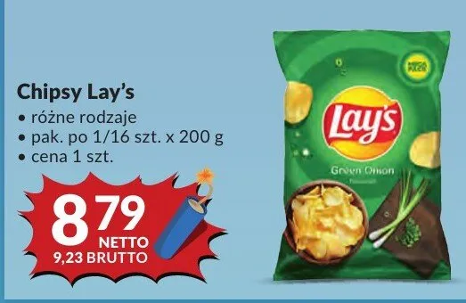 Chipsy Lay's promocja w Makro