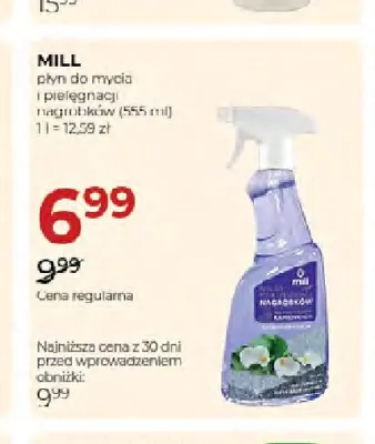 Płyn do mycia i pielęgnacji nagrobków Mill promocja w Drogerie Jawa
