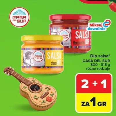 Dip salsa serowy Casa Del Sur promocja w Carrefour