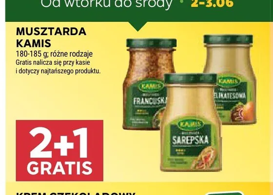 Musztarda Kamis promocja w Stokrotka